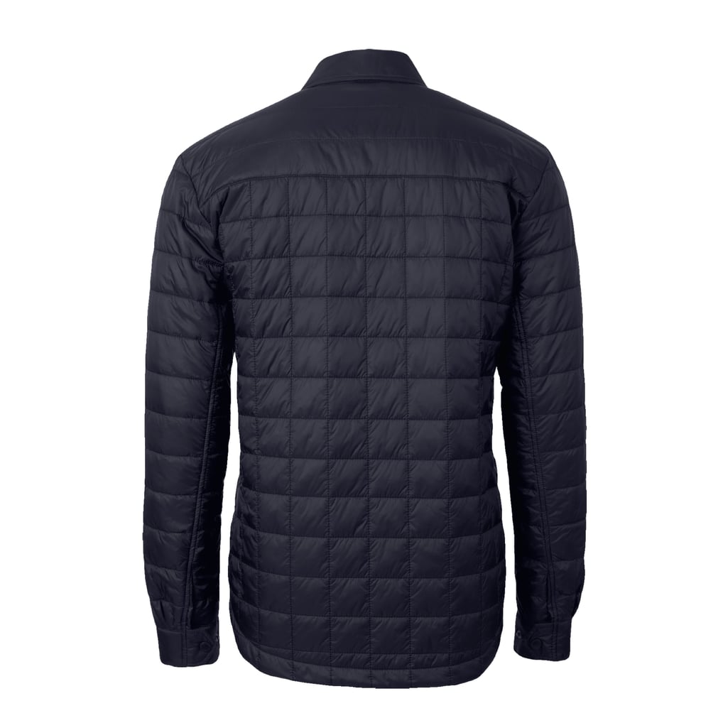  FC Cincinnati Cutter & Buck Rainier PrimaLoft Eco Insulated Quilted Button-Up Shirt Jacket - Navy